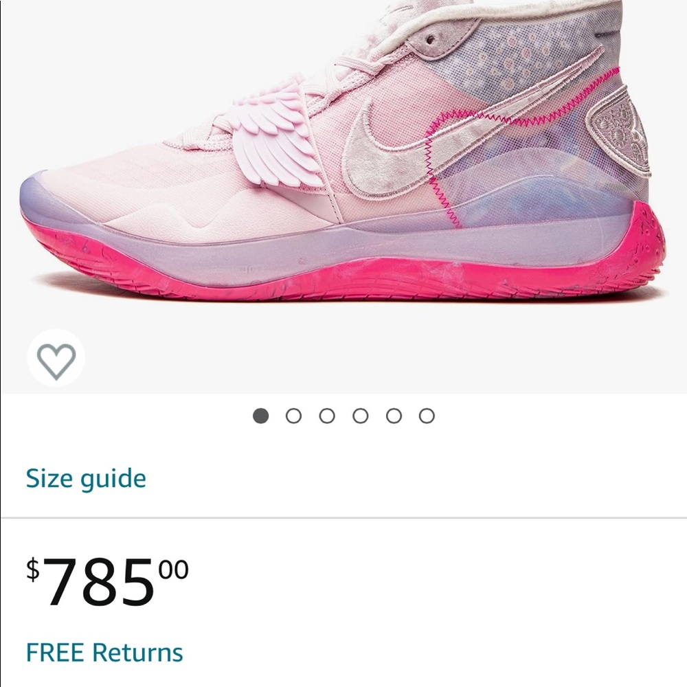 Nike KD 12 Aunt Pearl men’s shoes